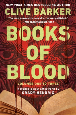 Clive Barker's Books of Blood 1-3 by Barker, Clive