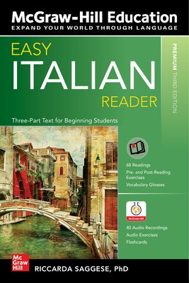 Easy Italian Reader, Premium Third Edition Paperback McGraw-Hill Companies