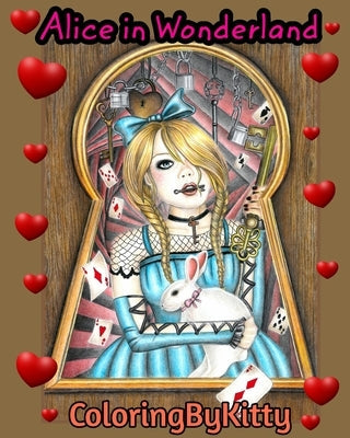 ColoringByKitty: Alice In Wonderland: Coloring book for adults Paperback Blurb
