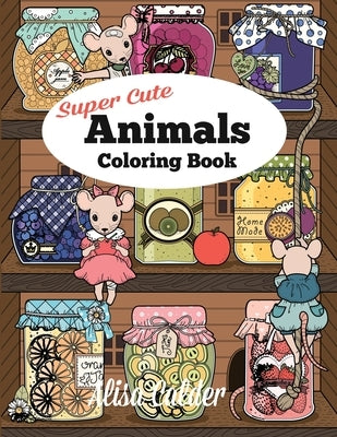 Super Cute Animals Coloring Book Paperback Creative Coloring