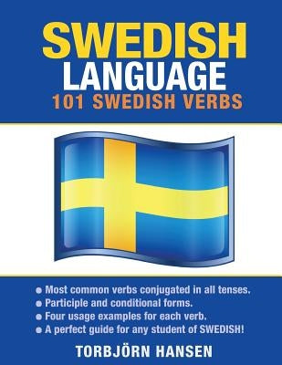 Swedish Language: 101 Swedish Verbs Paperback Preceptor Language Guides