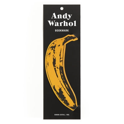 Warhol Banana Shaped Bookmark Other Galison