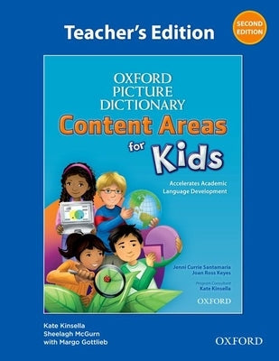 Oxford Picture Dictionary Content Area for Kids Teacher's Edition Paperback Oxford University Press, USA