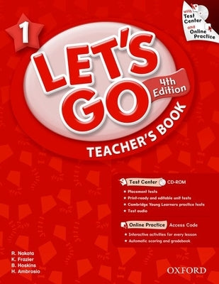 Let's Go 1 Teacher's Book [With CDROM] Paperback Oxford University Press, USA