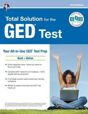 Ged(r) Total Solution, for the 2022 Ged(r) Test, 2nd Edition Paperback Research & Education Association