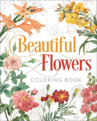 Beautiful Flowers Coloring Book Sirius Entertainment