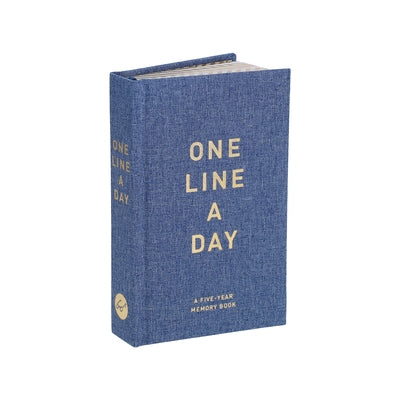Denim One Line a Day: A Five-Year Memory Book Other Chronicle Books
