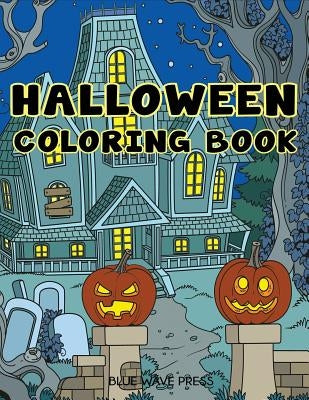 Halloween Coloring Book Paperback Blue Wave Press