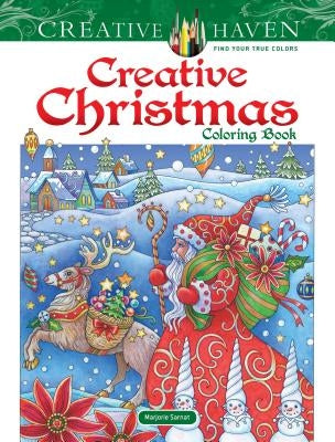Creative Haven Creative Christmas Coloring Book Paperback Dover Publications