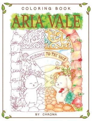 Aria Vale Coloring Book: Welcome to the Vale Paperback Independently Published