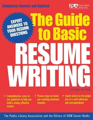The Guide to Basic Resume Writing Paperback McGraw-Hill Companies