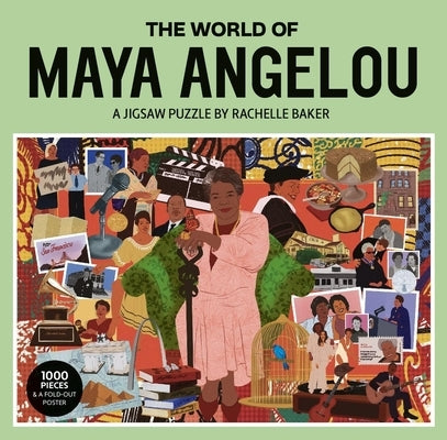 The World of Maya Angelou 1000 Piece Puzzle: A Puzzle by Rachelle Baker Other Laurence King