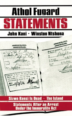 Statements Paperback Theatre Communications Group