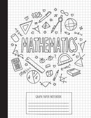 Graph Paper Notebook: (Large, 8.5"x11") 100 Pages, 4 Squares per Inch, Math and Science Graph Paper Composition Notebook for Students Paperback Blank Classic