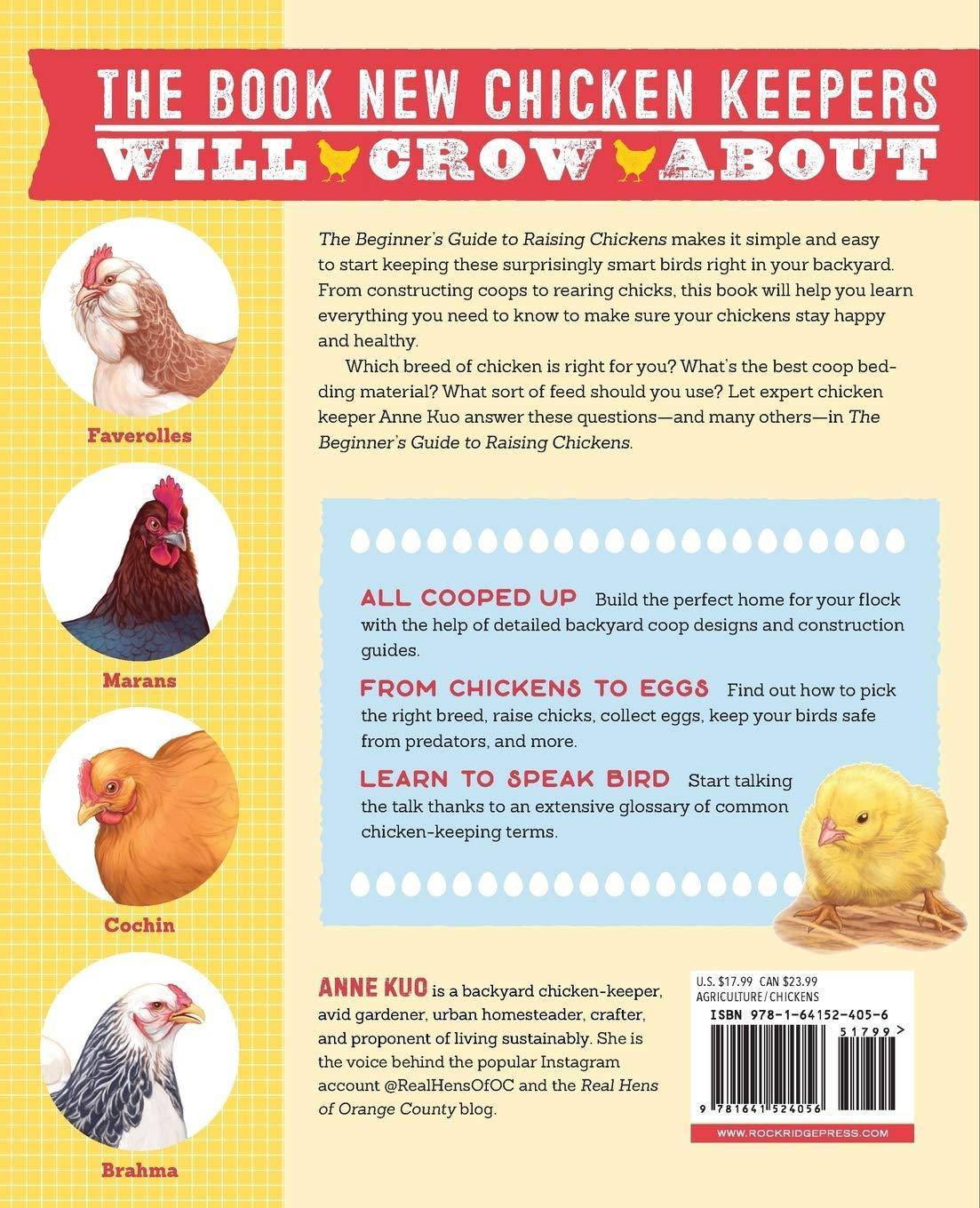Beginner's Guide to Raising Chickens: How to Raise a Happy Backy - Corrections Bookstore