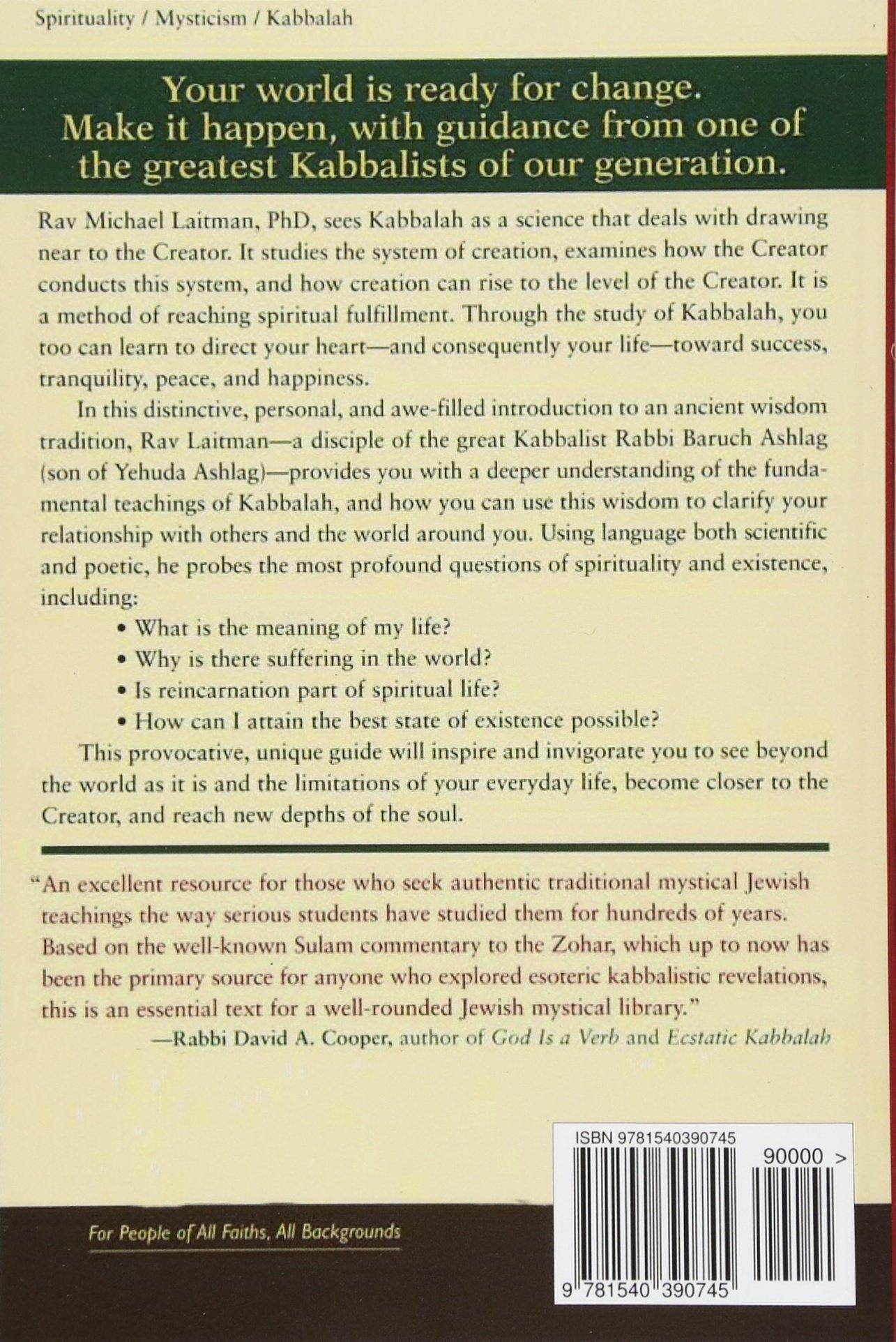 Awakening to Kabbalah: The Guiding Light of Spiritual Fulfillmen - Corrections Bookstore