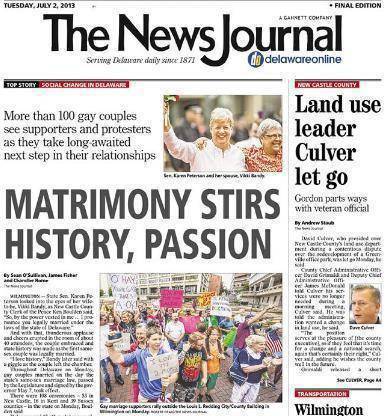 The News Journal Delaware Sunday Only Delivery For 4 Weeks - Corrections Bookstore