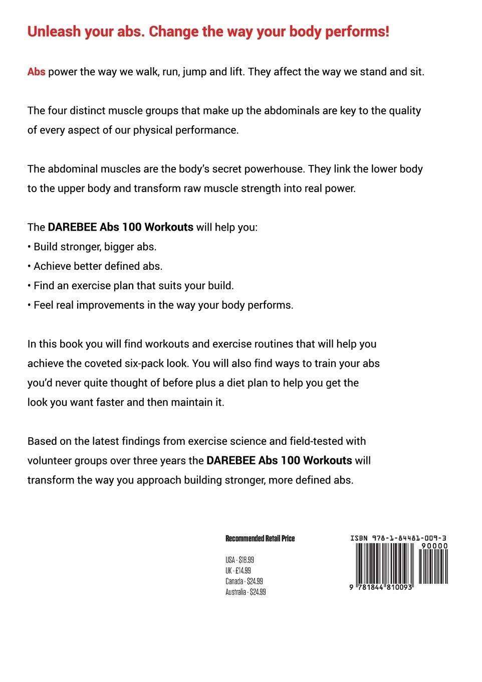 Abs 100 Workouts: Visual easy-to-follow abs exercise routines fo - Corrections Bookstore