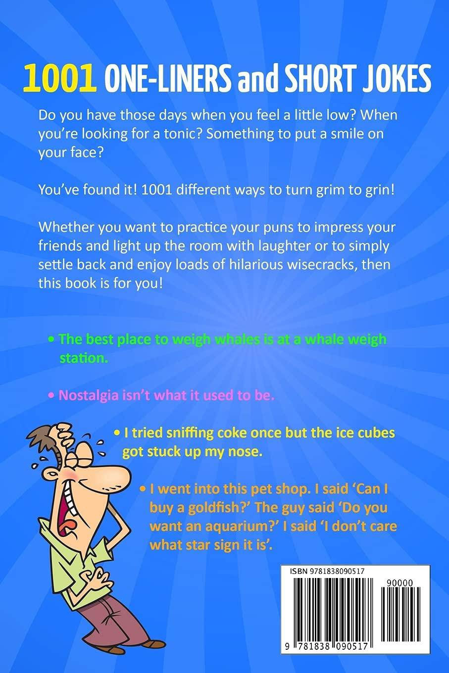 1001 One-Liners and Short Jokes: The Ultimate Collection Of The - Corrections Bookstore